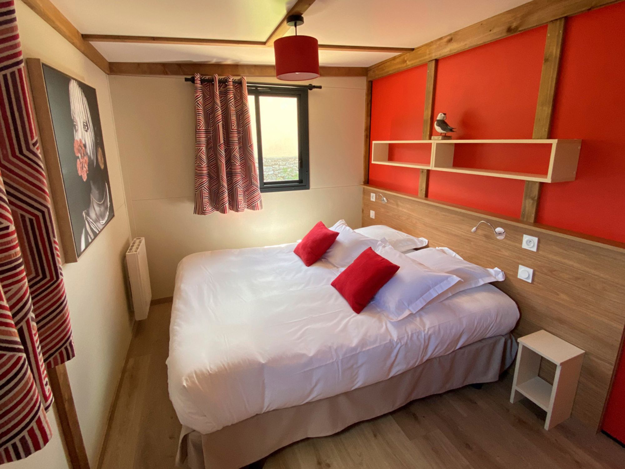 Nid adapté PMR — Cabane avec spa à Maine-et-Loire à Angers — vue depuis la terrasse