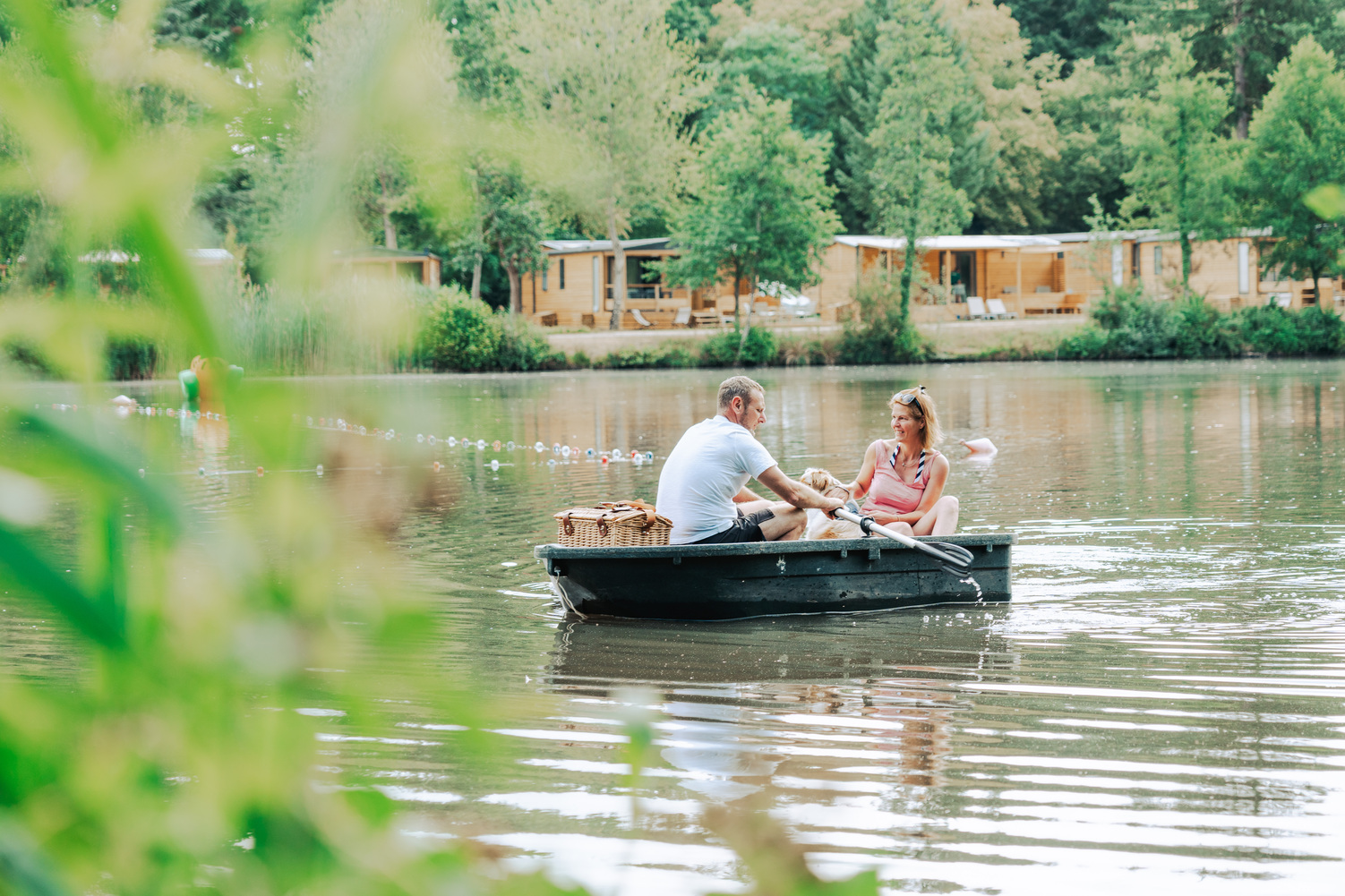 La Flotente — Cabane sur l'eau avec spa à Loir-et-Cher à La Ferté-Imbault — vue intérieure