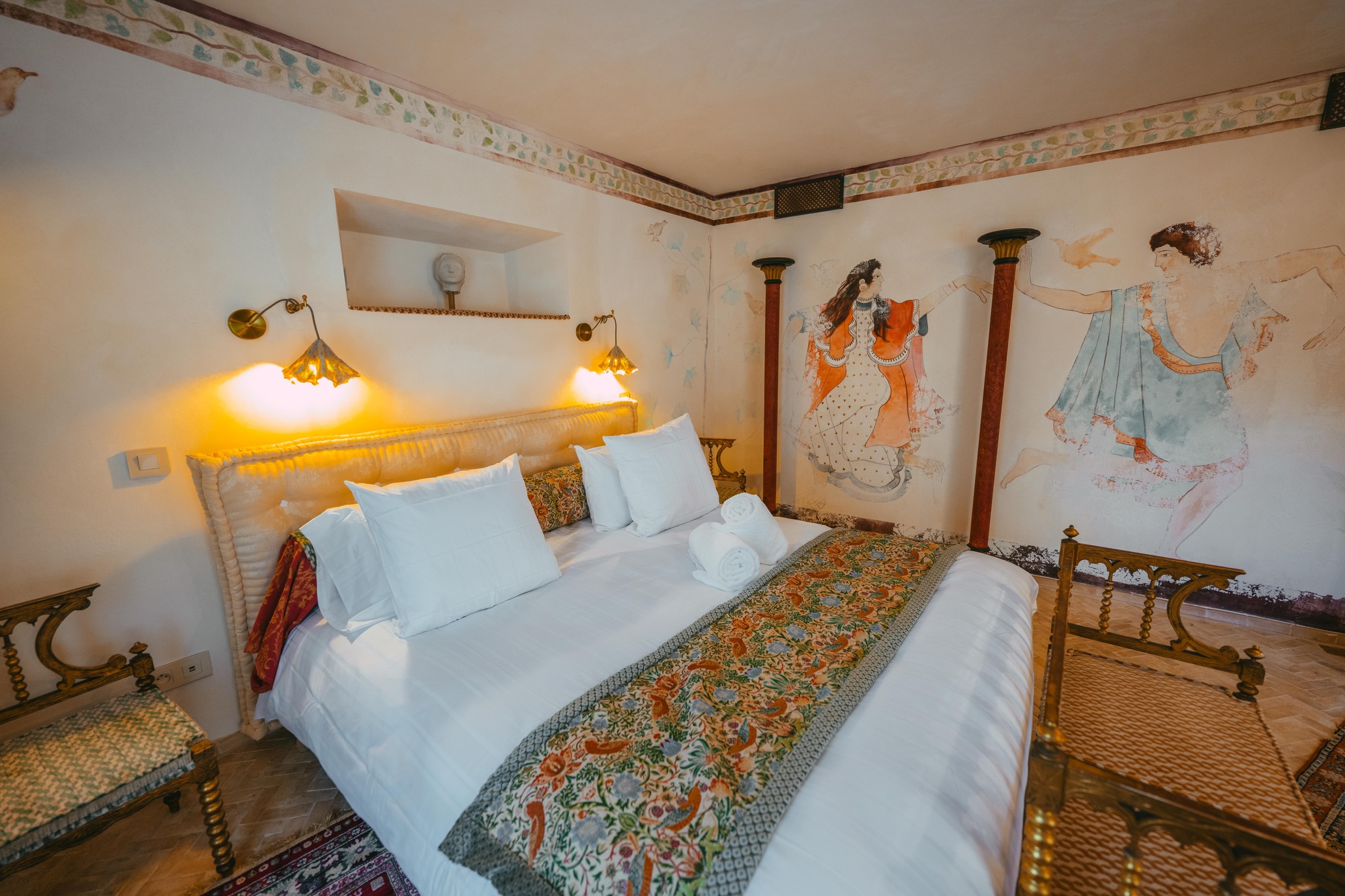 Santolina Etrusca Suite Rez de jardin — Chambre à thème avec spa à Haut-Rhin à Soultz-Haut-Rhin — vue intérieure