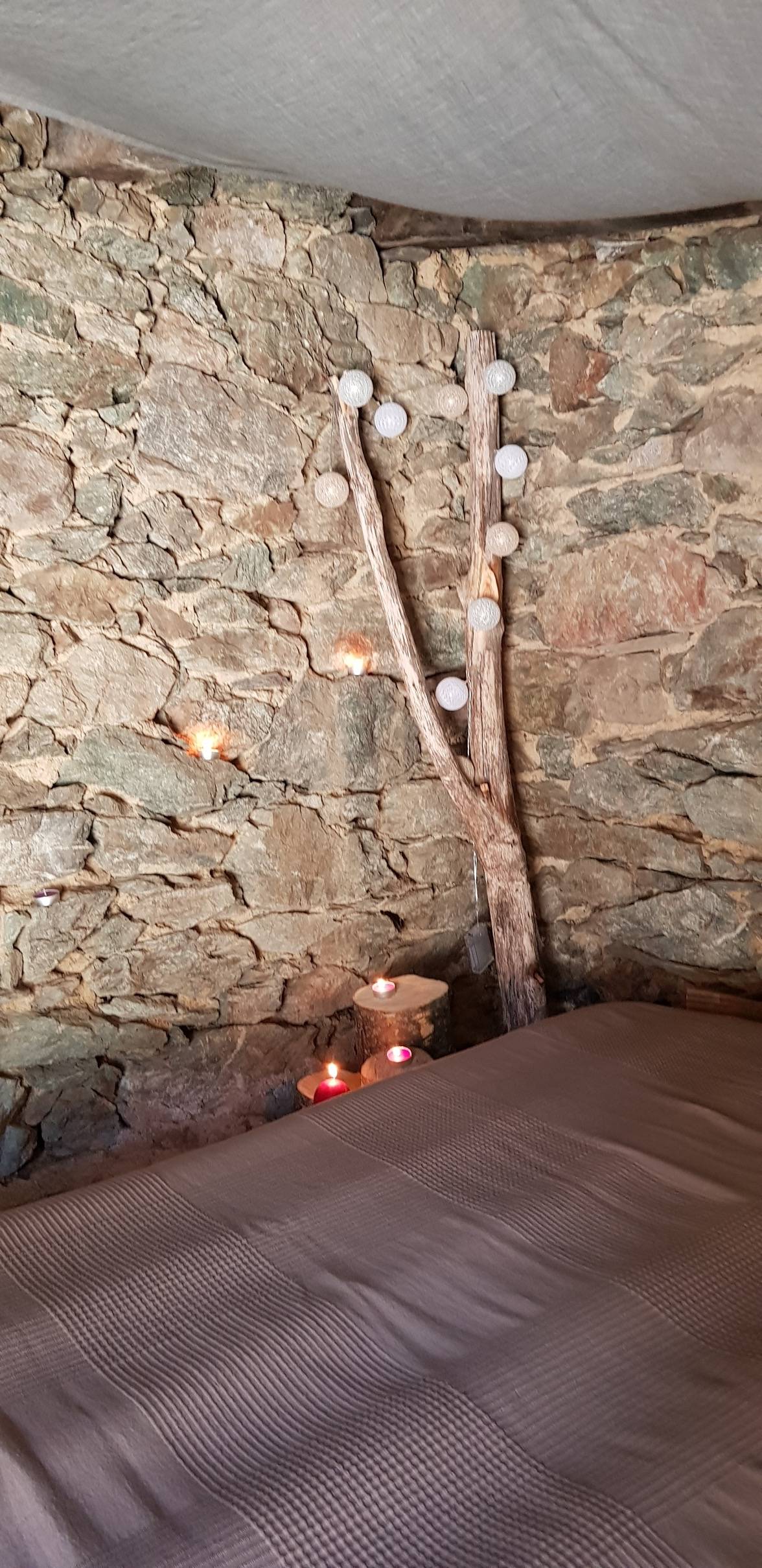 U Paliaghju : un cabanon authentique en Corse à Santa-Lucia-Di-Mercurio — vue depuis la terrasse