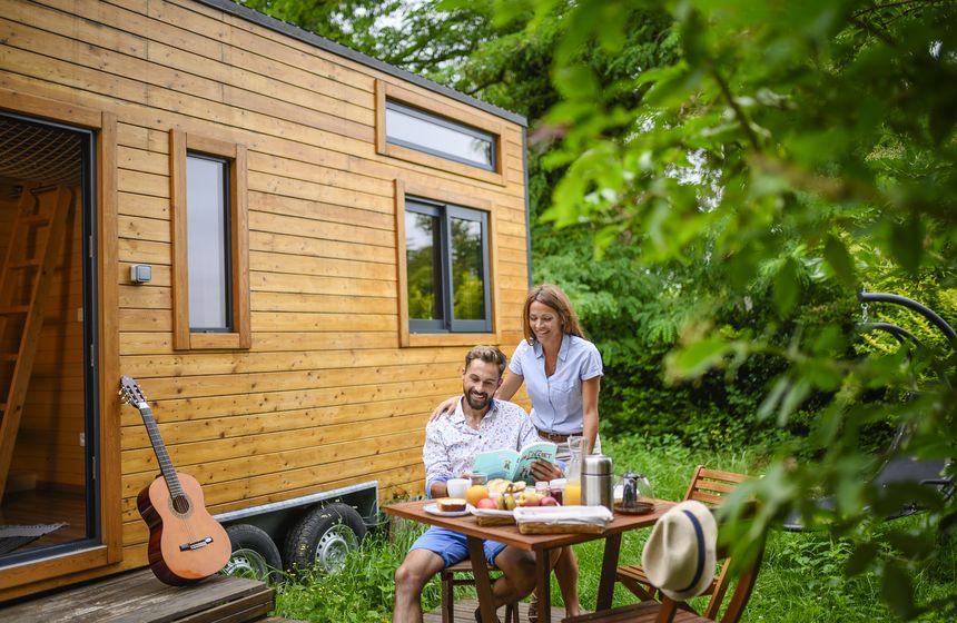 Tiny des Rêves Bleus — Tiny House avec vue sur le lac à Pas-de-Calais