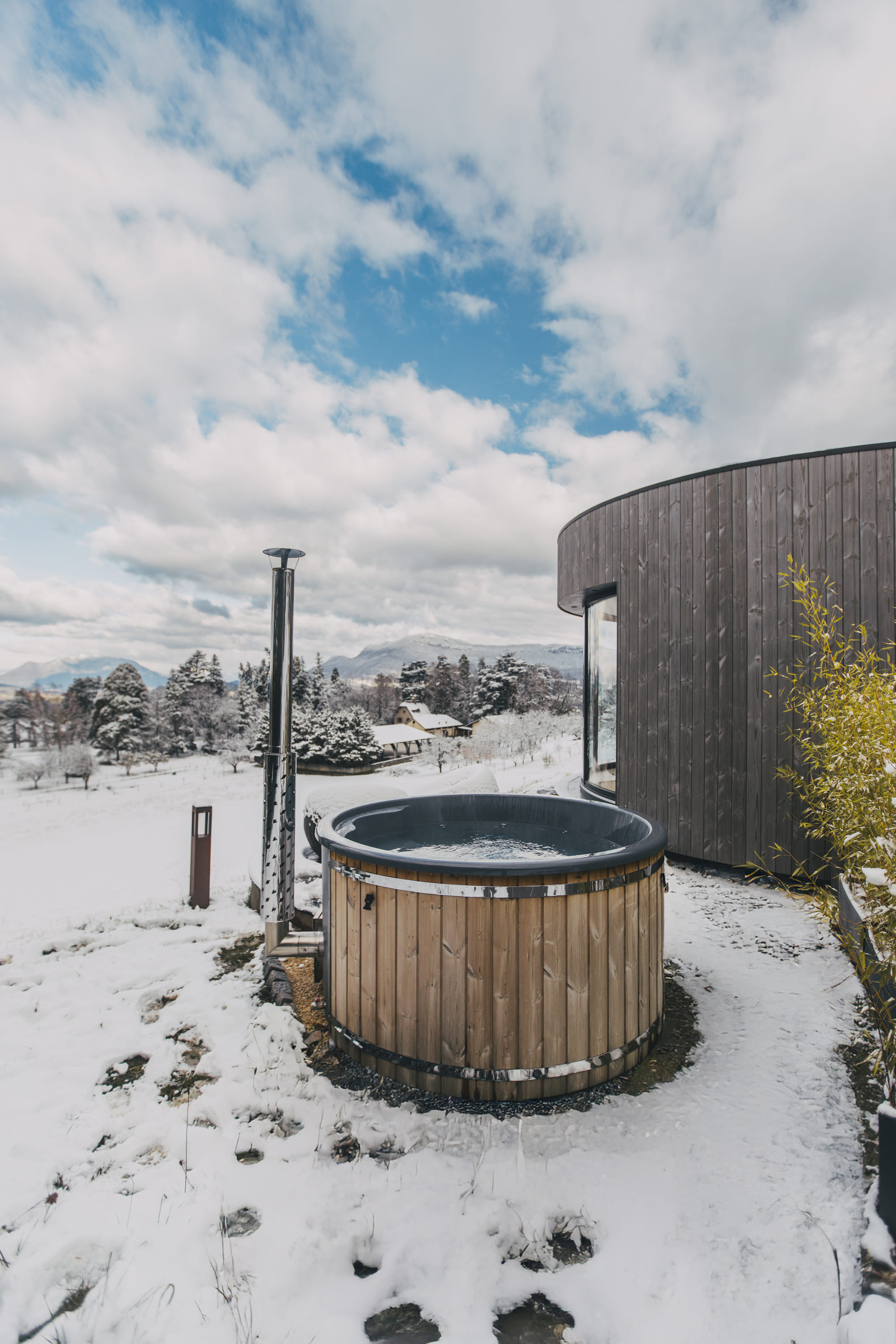Suite d'Exception - Spa & Sauna — Hébergement de luxe à Savoie à Chambéry — vue intérieure