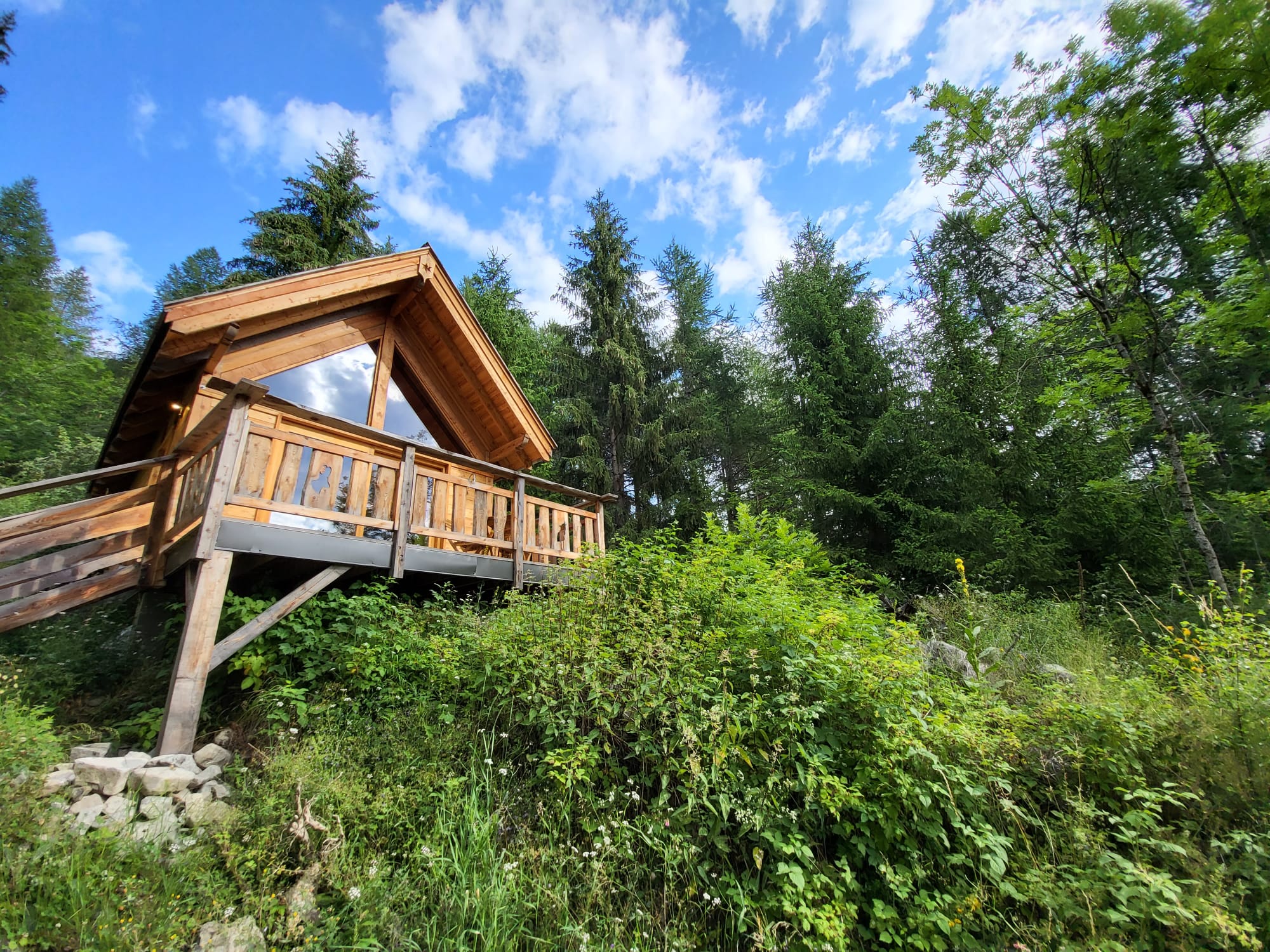 Cabane Le Chambeyron : une expérience immersive en hauteur — Cabane à Le Lauzet Ubaye