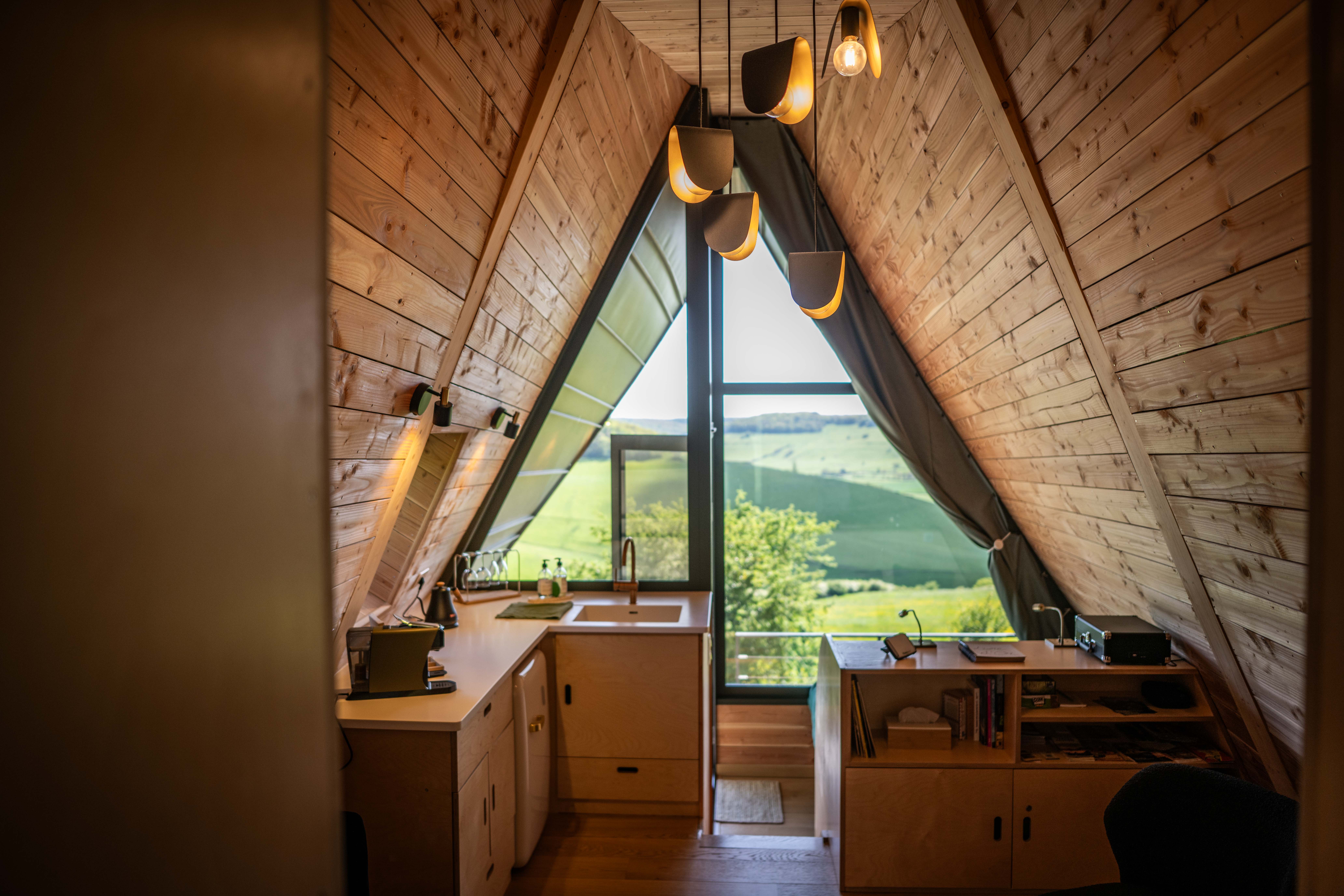Singi — Cabane avec bain nordique à Côte-d'Or à Dijon — salle de bain