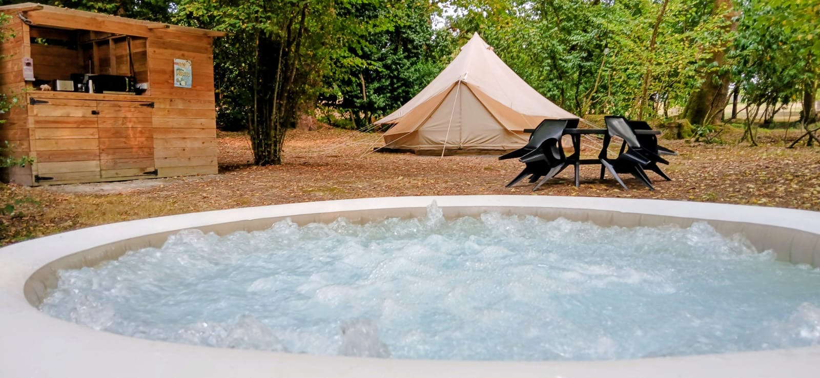 Un tipi enchanteur avec spa privatif en Pays de la Loire
