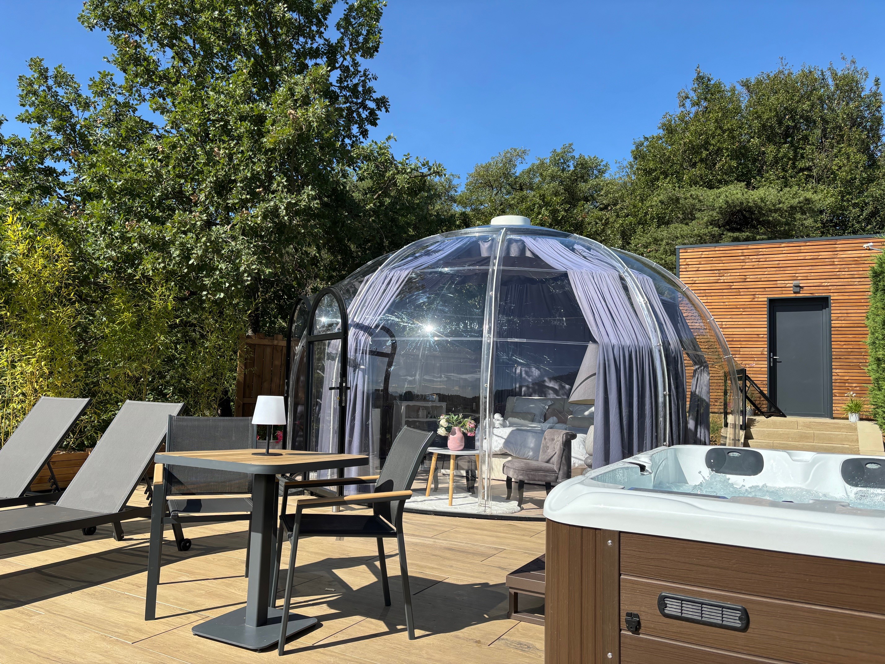 La Bulle StélléA & Spa Privatif