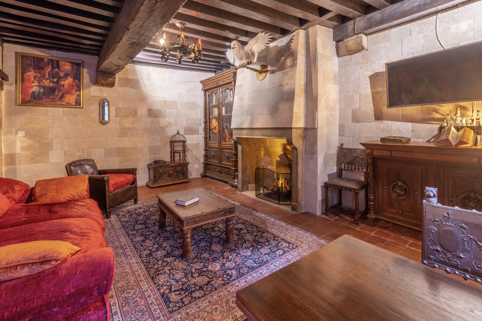 Appartement du sorcier — Chambre à thème avec spa à Dijon