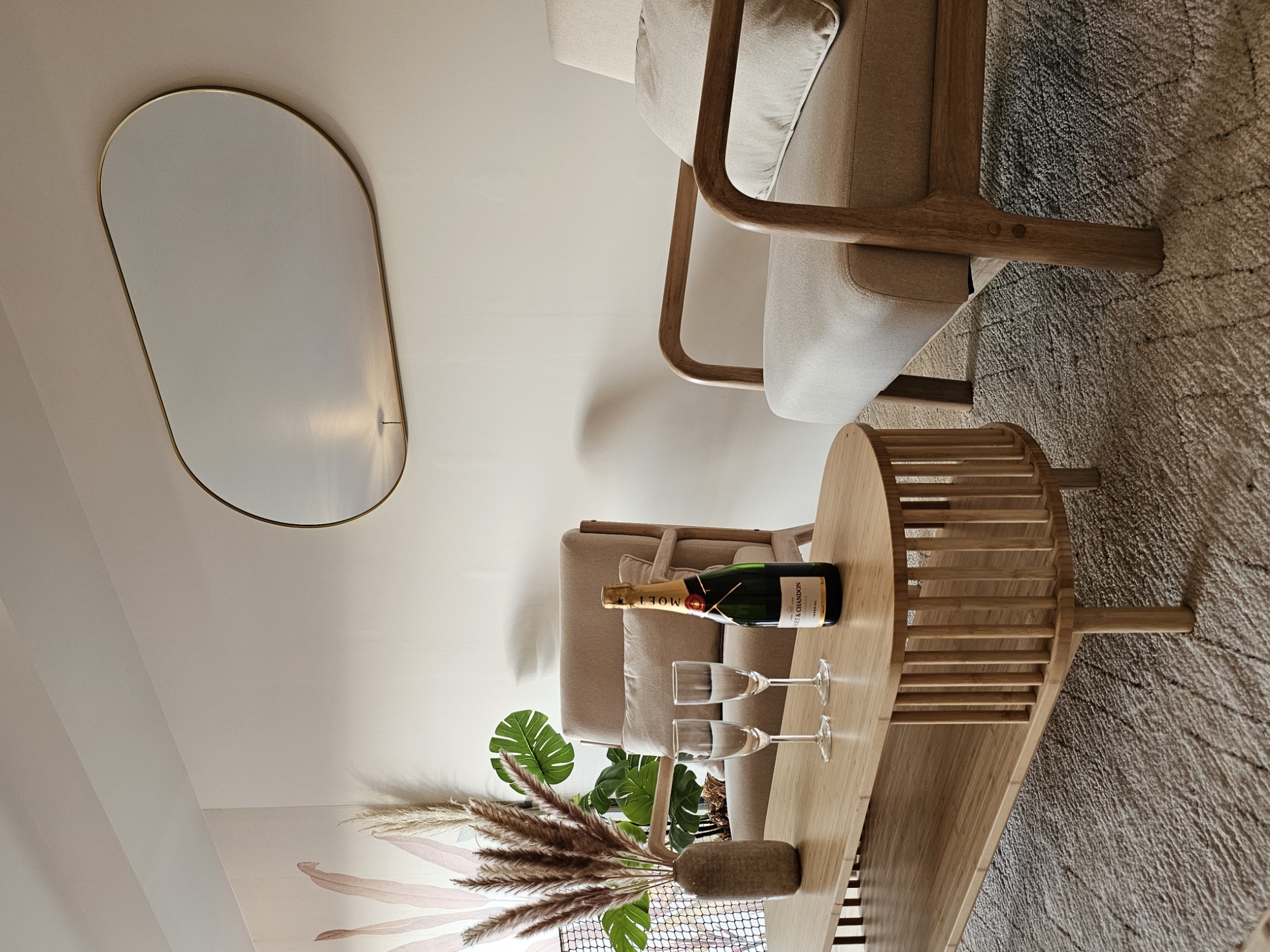 Loft L'Instant — Maison insolite avec jacuzzi à Saint-Valery-en-Caux à Saint-Valery-en-Caux — chambre