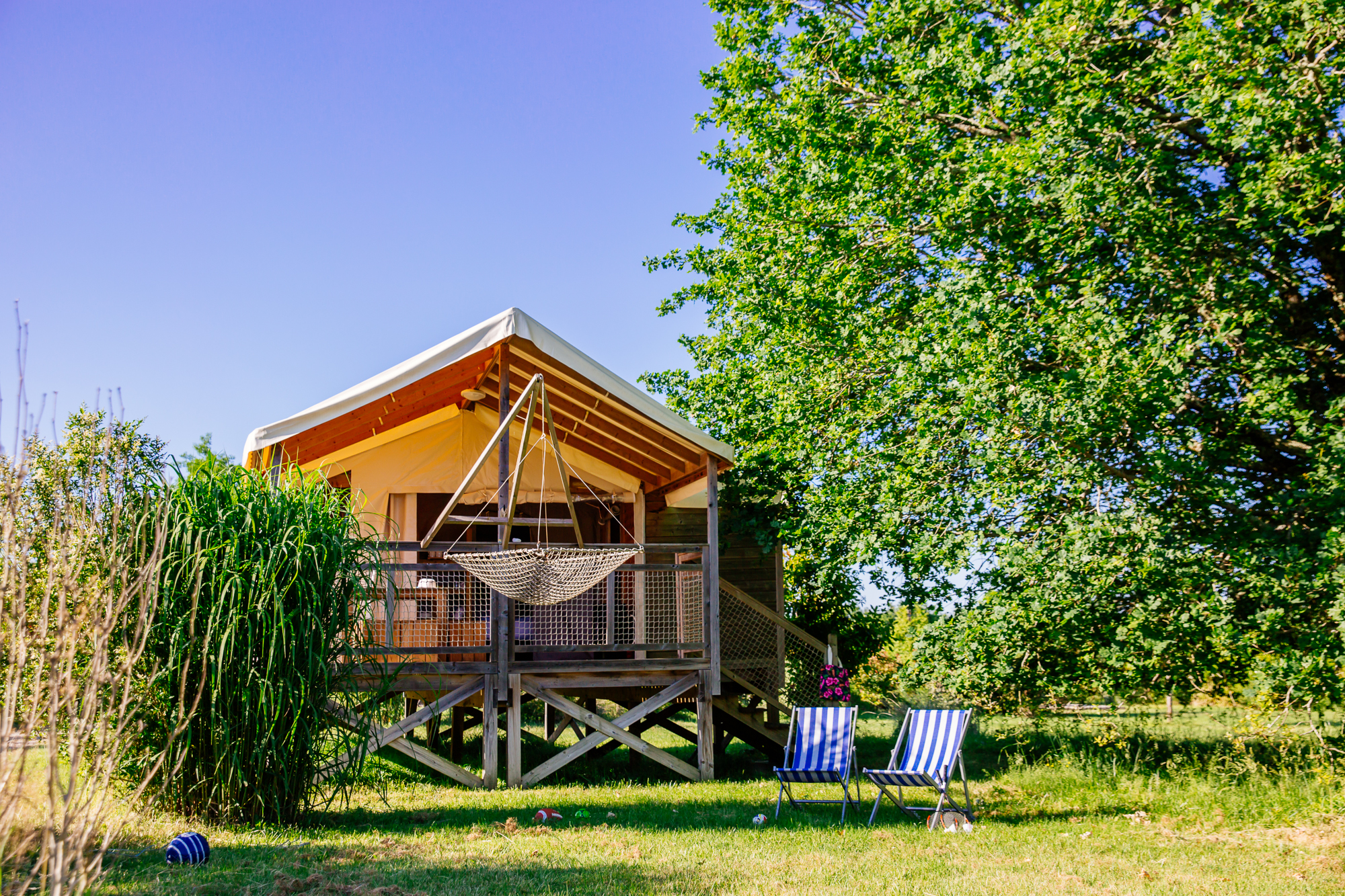 Vivez l'expérience d'un lodge safari en Aquitaine
