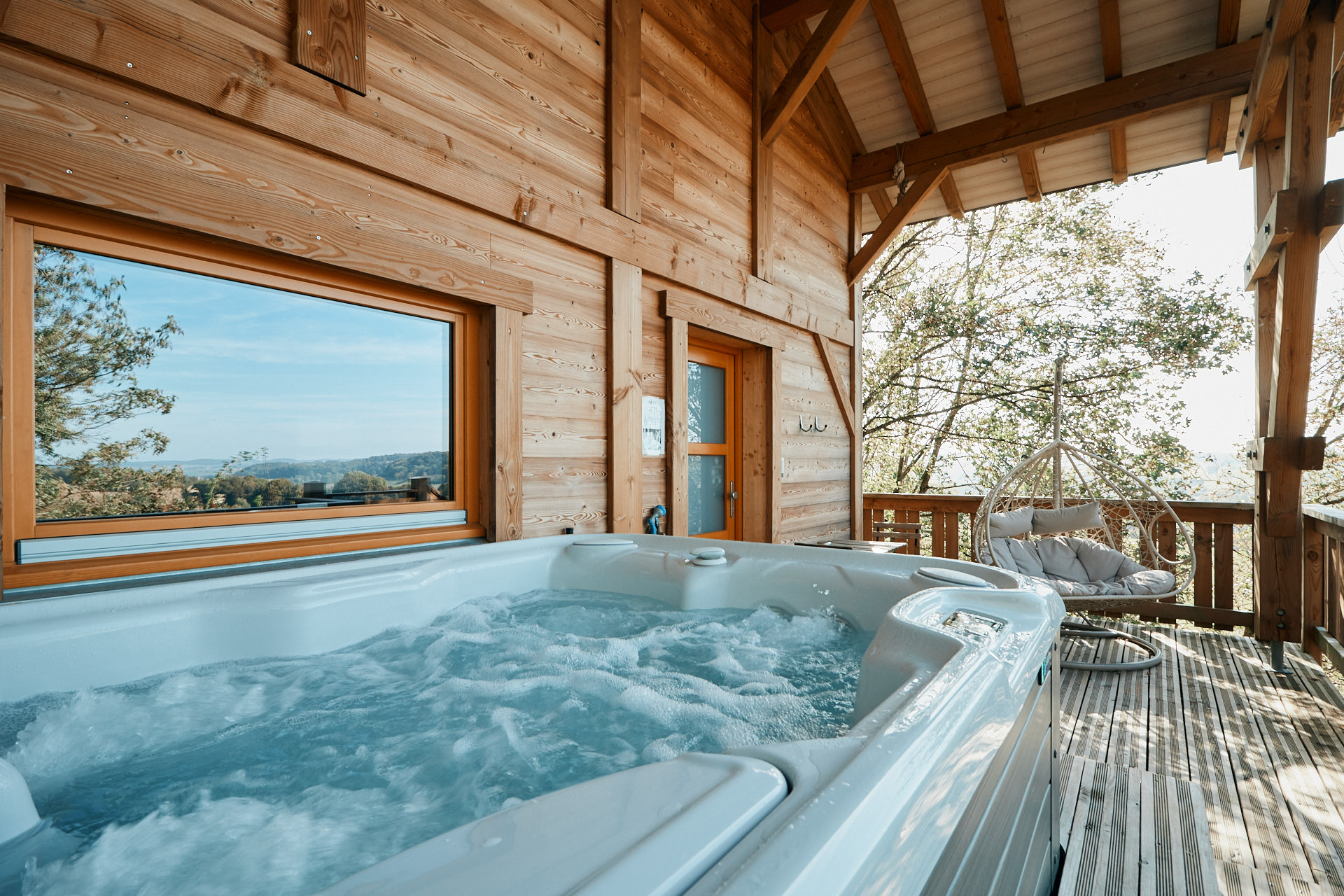 Cottage Spa Orion : une cabane sur pilotis pour une escapade romantique