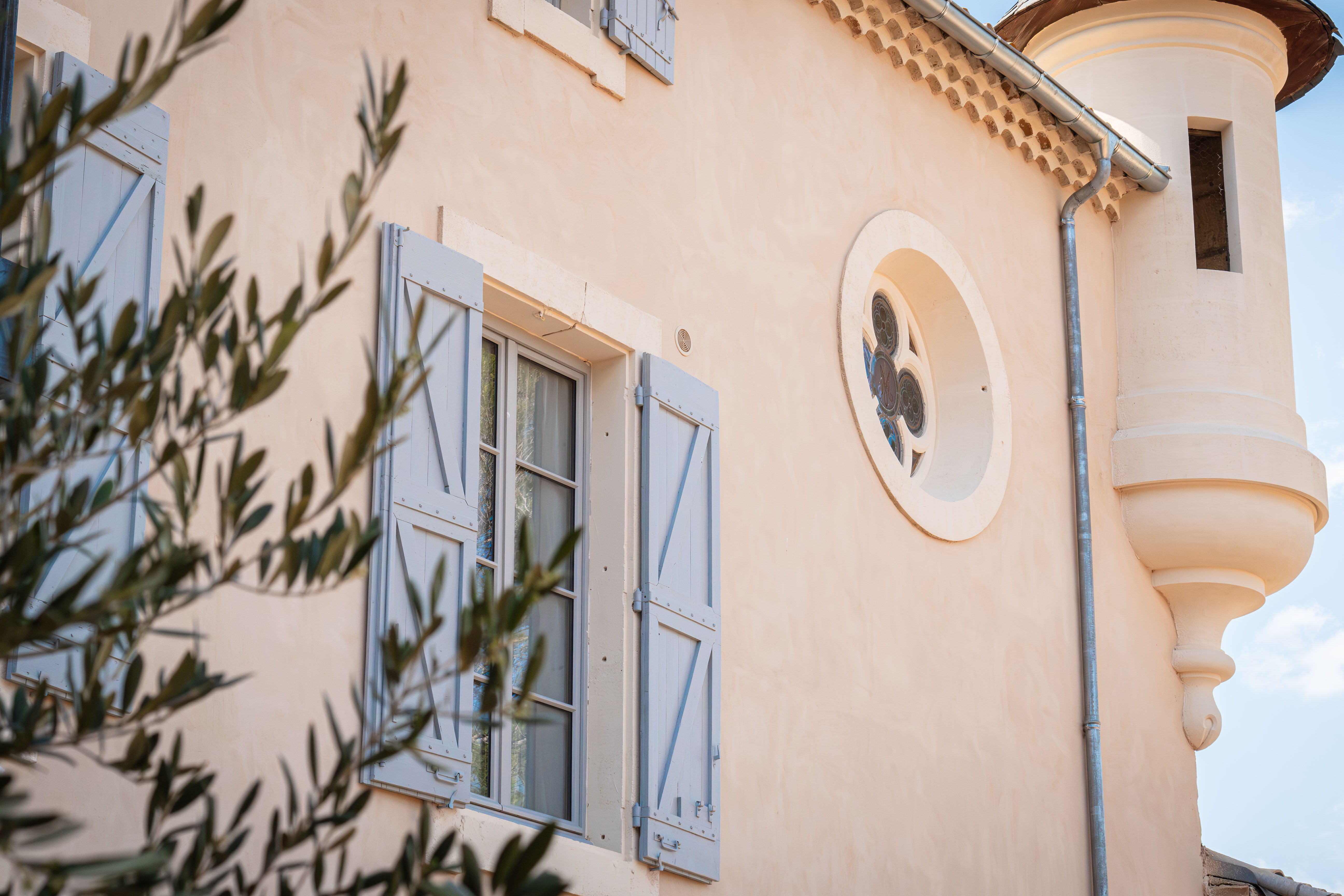 La Tour du Château : un gîte 5 étoiles au cœur de l'Occitanie à Pezenas — vue depuis la terrasse