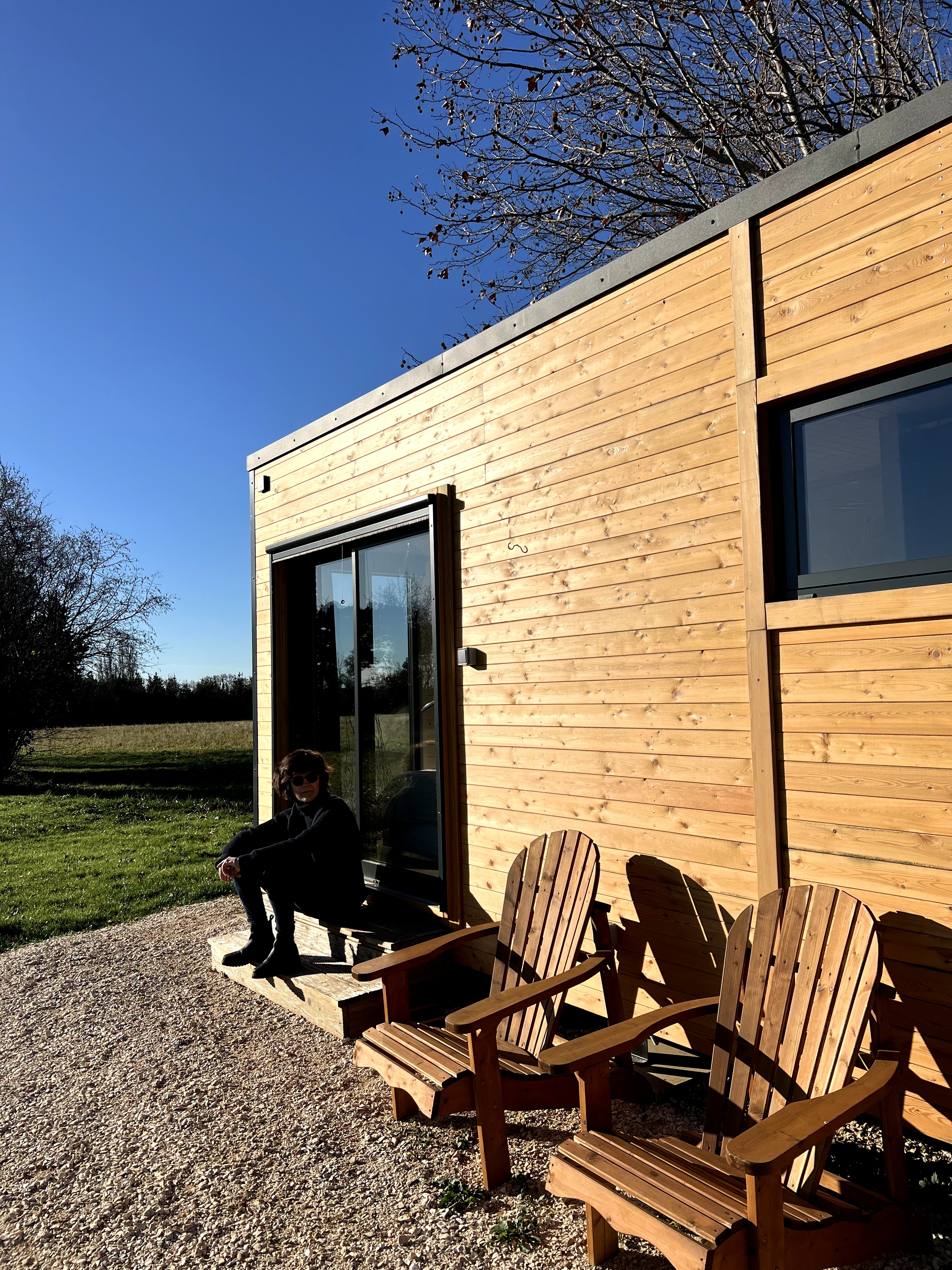 Un lodge en Provence : Évasion au cœur de la nature à Mouries — vue intérieure