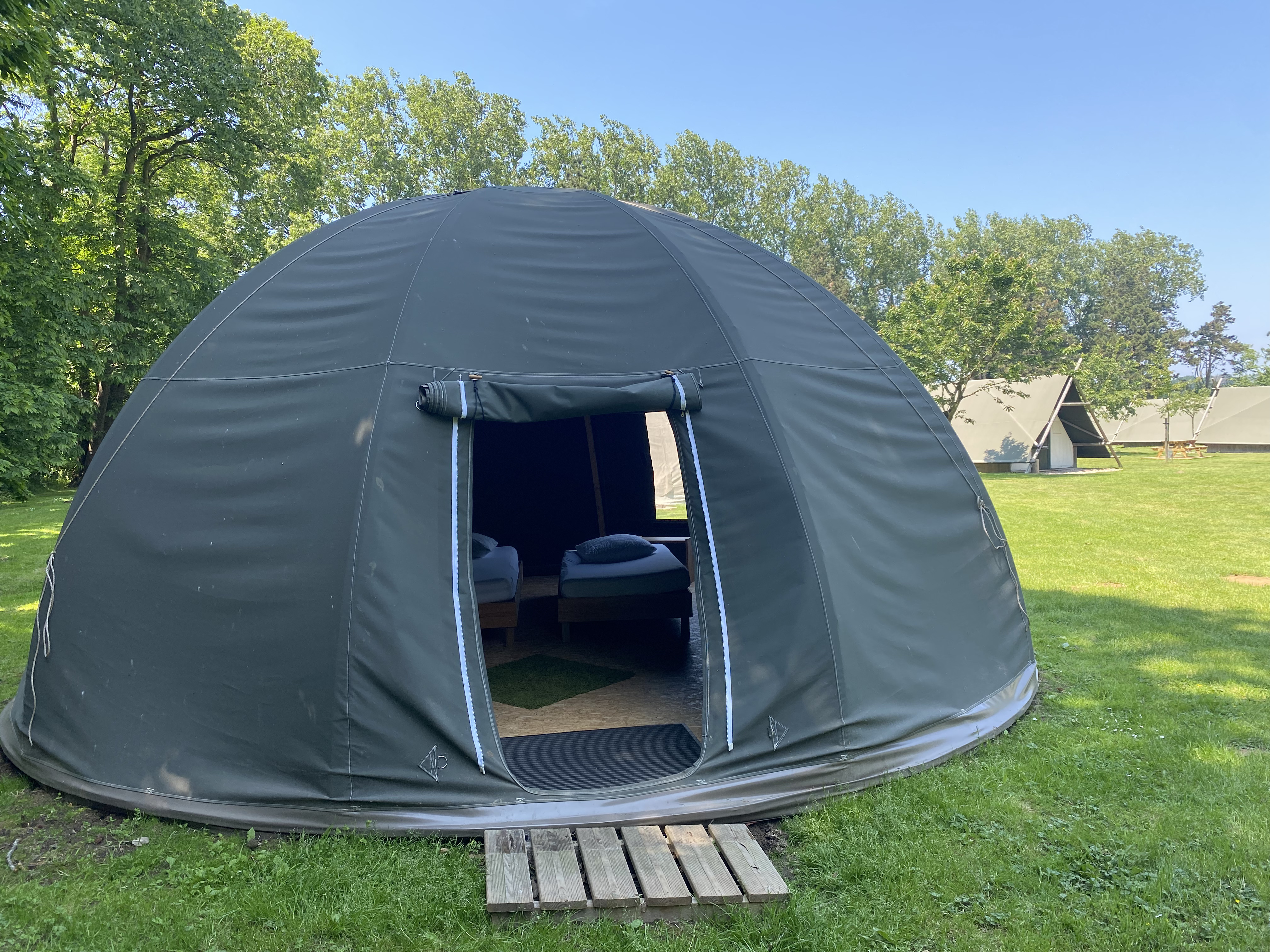 Dôme -Etetat Aventure — Nuit atypique avec spa à Etretat (Seine-Maritime) — Dôme à Étretat