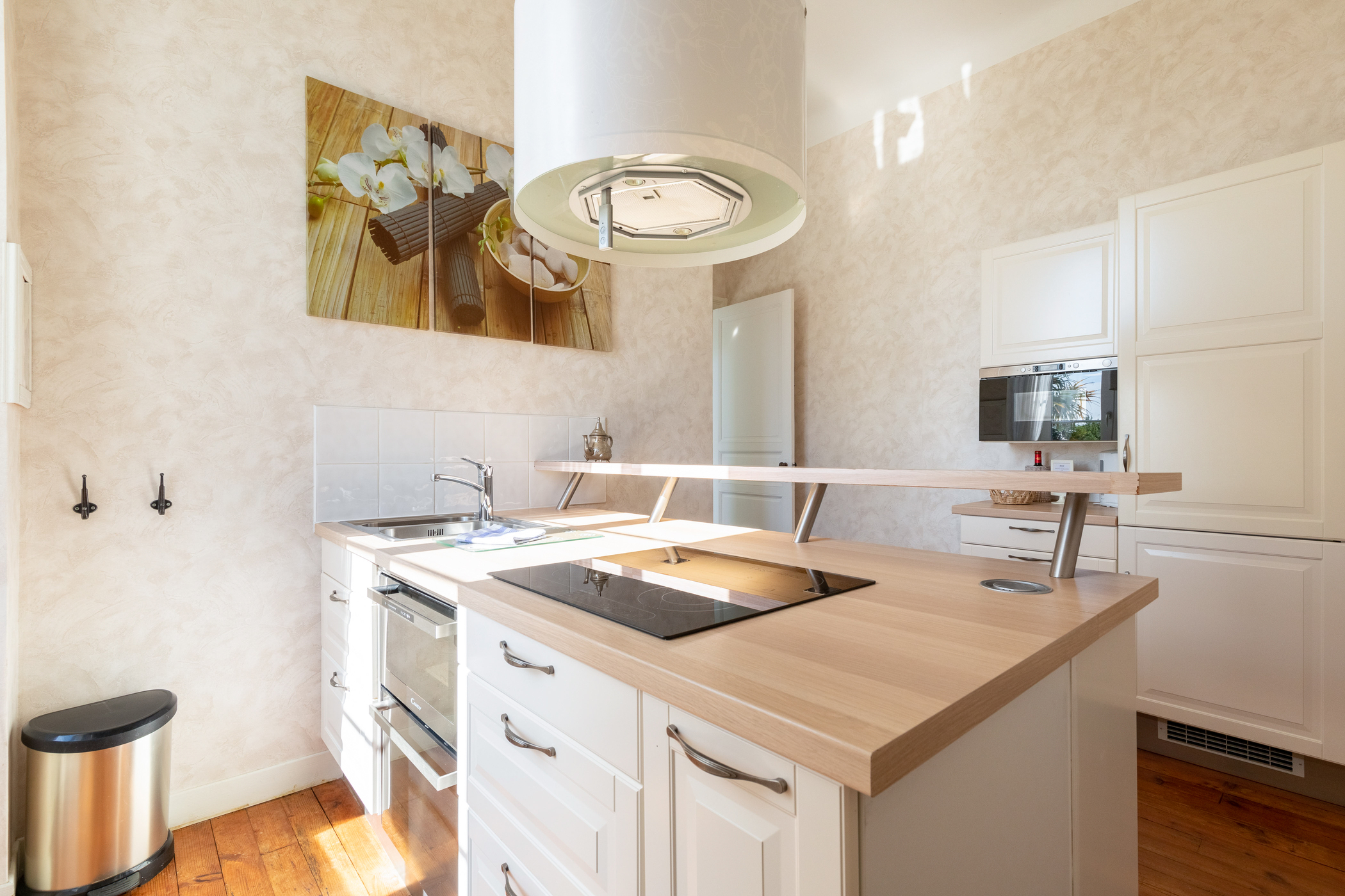 Appart Hôtel Coraline — Maison insolite avec spa à Bidart (Pyrénées-Atlantiques) à Bidart — chambre