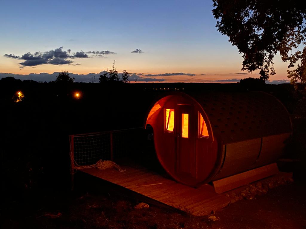 Le tonneau du coteau : une expérience unique en pleine nature à Savonnières — détail architectural