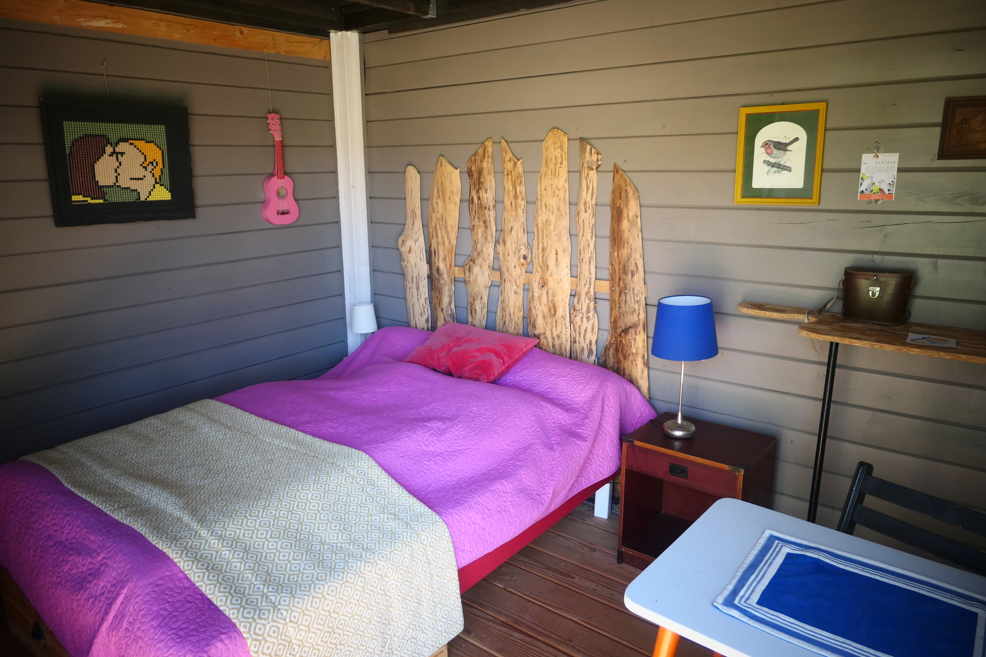 Cabane Linaigrette — Escapade nature avec spa à Cantal à Saint-Flour — salle de bain