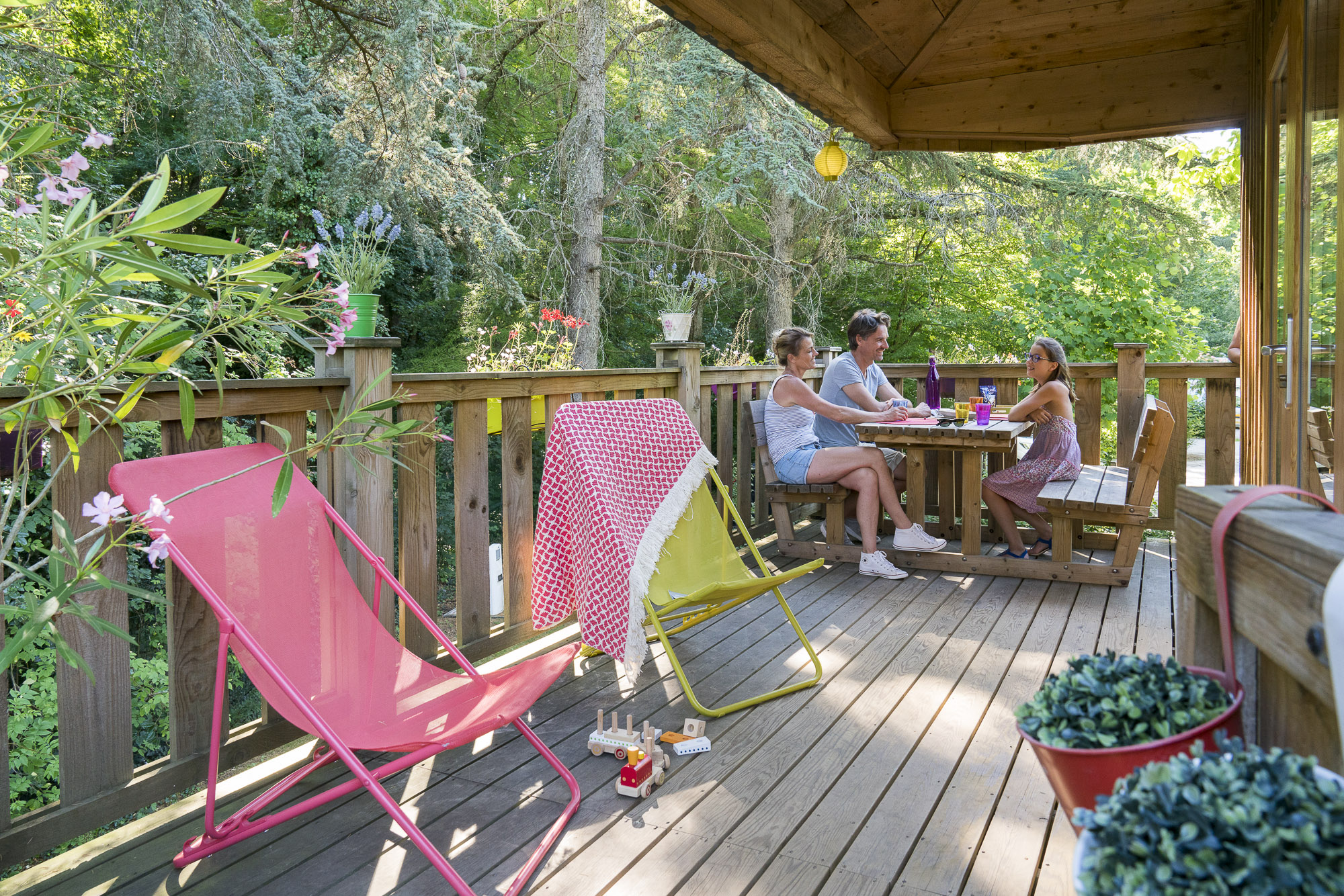 La Cabane du Voyage — Cabane sur pilotis avec spa à Nantes à Nantes — espace de vie