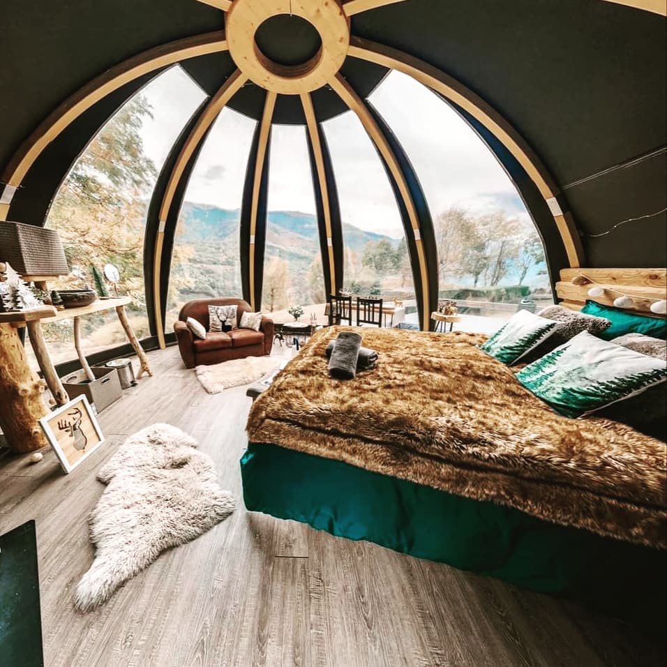 Un dôme enchanteur avec spa privatif en Midi-Pyrénées