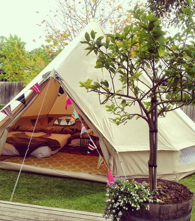 Tente Sibley T3 — Séjour nature avec spa à Eure-et-Loir