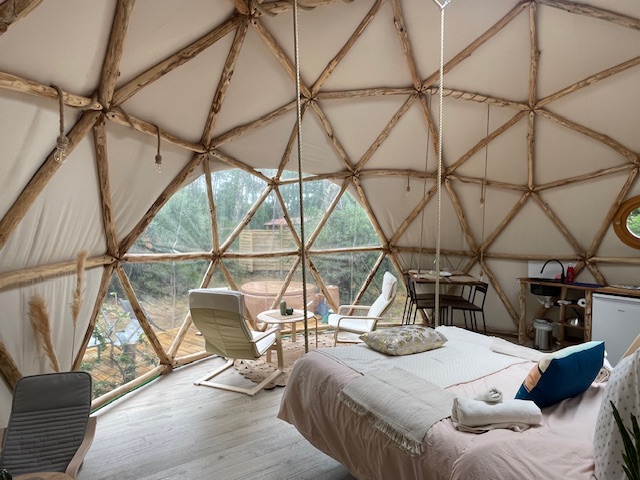 Le Dôme & Spa : une expérience unique en Aquitaine à Hossegor — salle de bain
