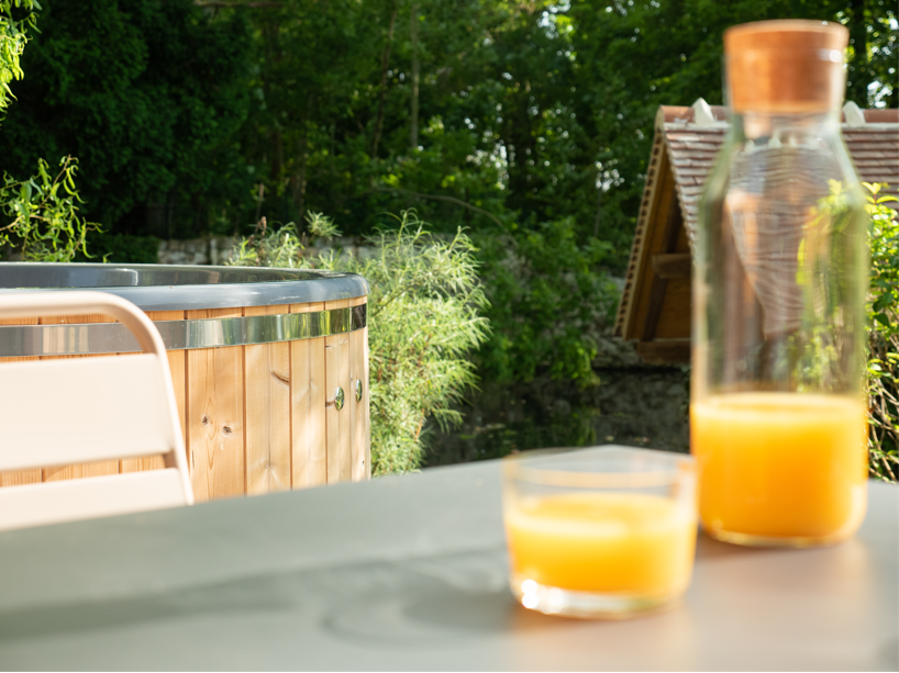 Le repère nature SPA — Ecolodge avec bain nordique à Seine-et-Marne à Serris — espace de vie