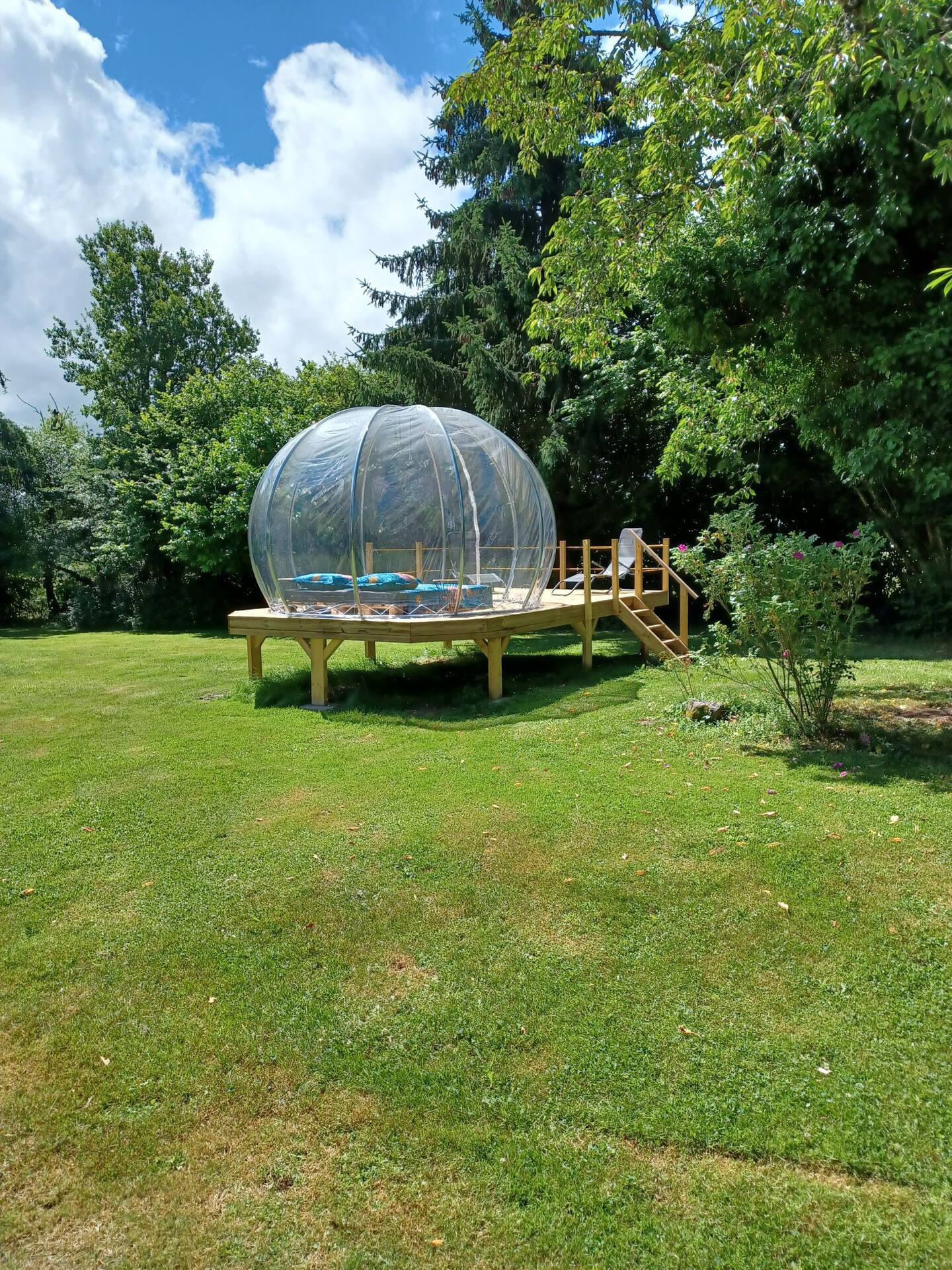 Évasion étoilée dans une bulle en Limousin