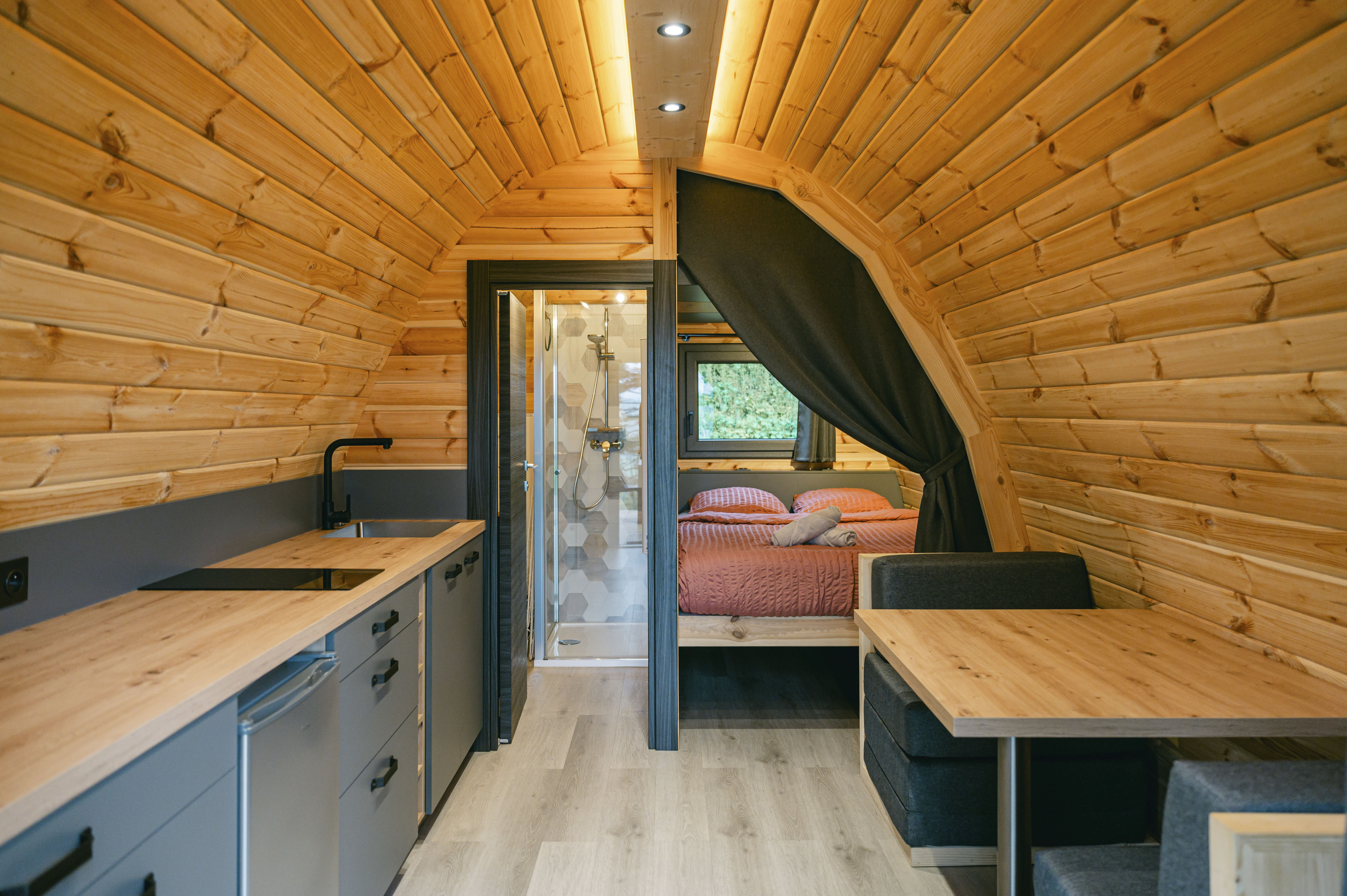 Pod Cocon : une immersion unique en Auvergne à Neuveglise-Sur-Truyère — espace de vie
