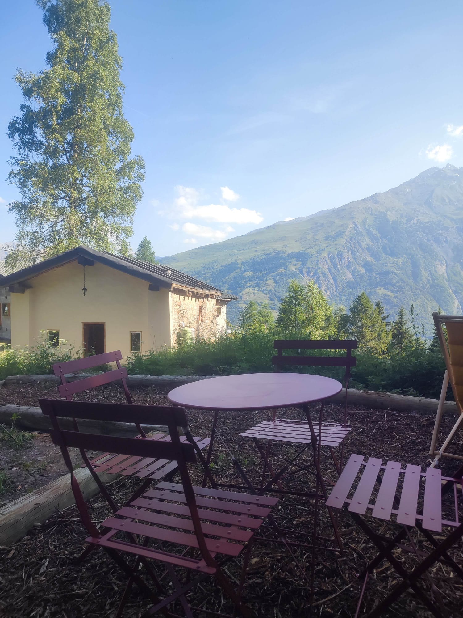 Le Cocon d'Iris : une maisonnette chaleureuse en Rhône-Alpes à Valmeinier — vue intérieure
