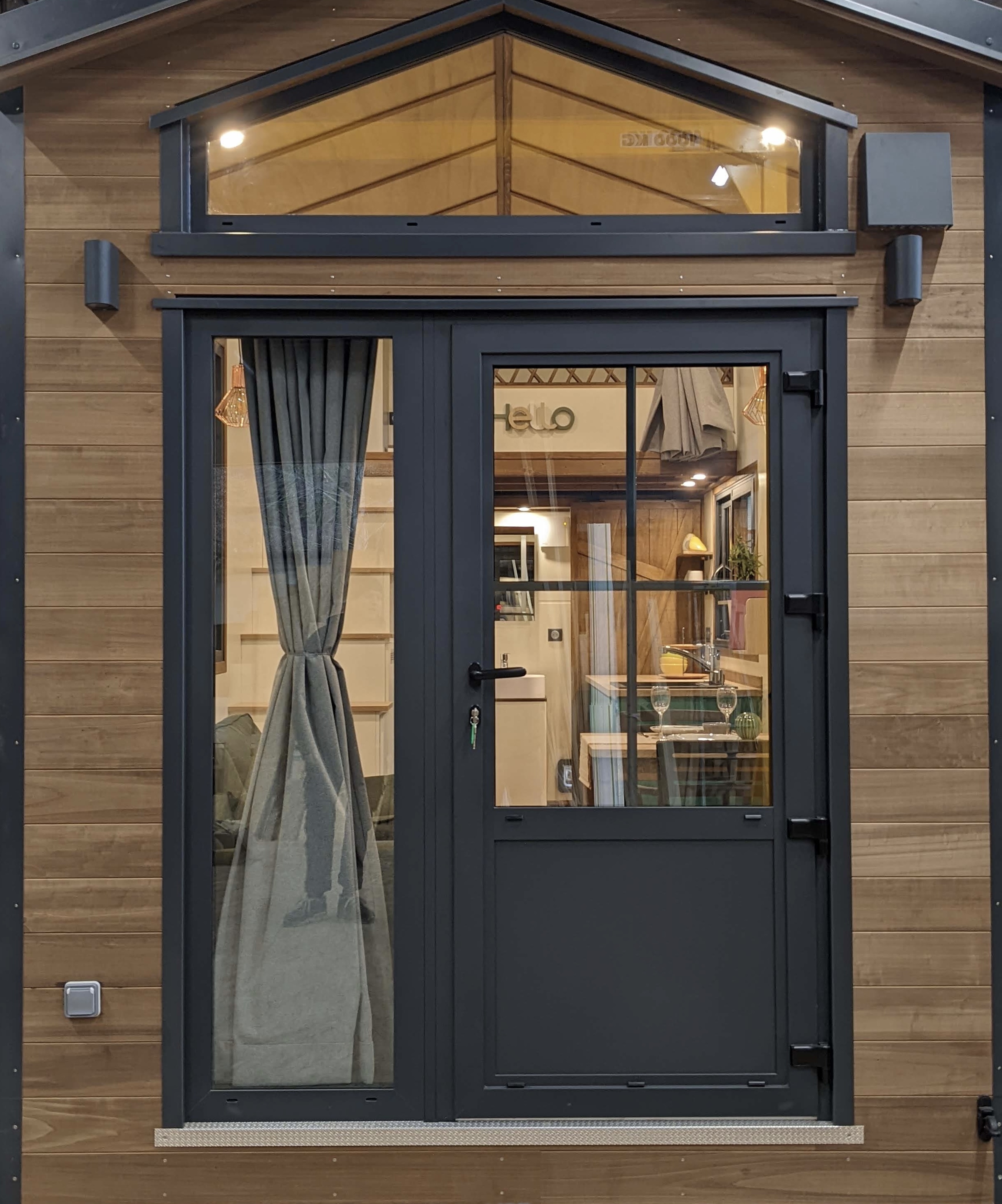 Tiny house moderne à Ker Ael, une expérience unique en Bretagne à Landeda — espace de vie