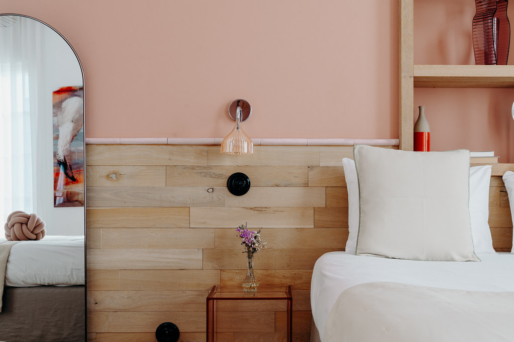 Chambre double classique — Séjour apaisant avec spa à Biar (Hérault) à Biar — vue depuis la terrasse