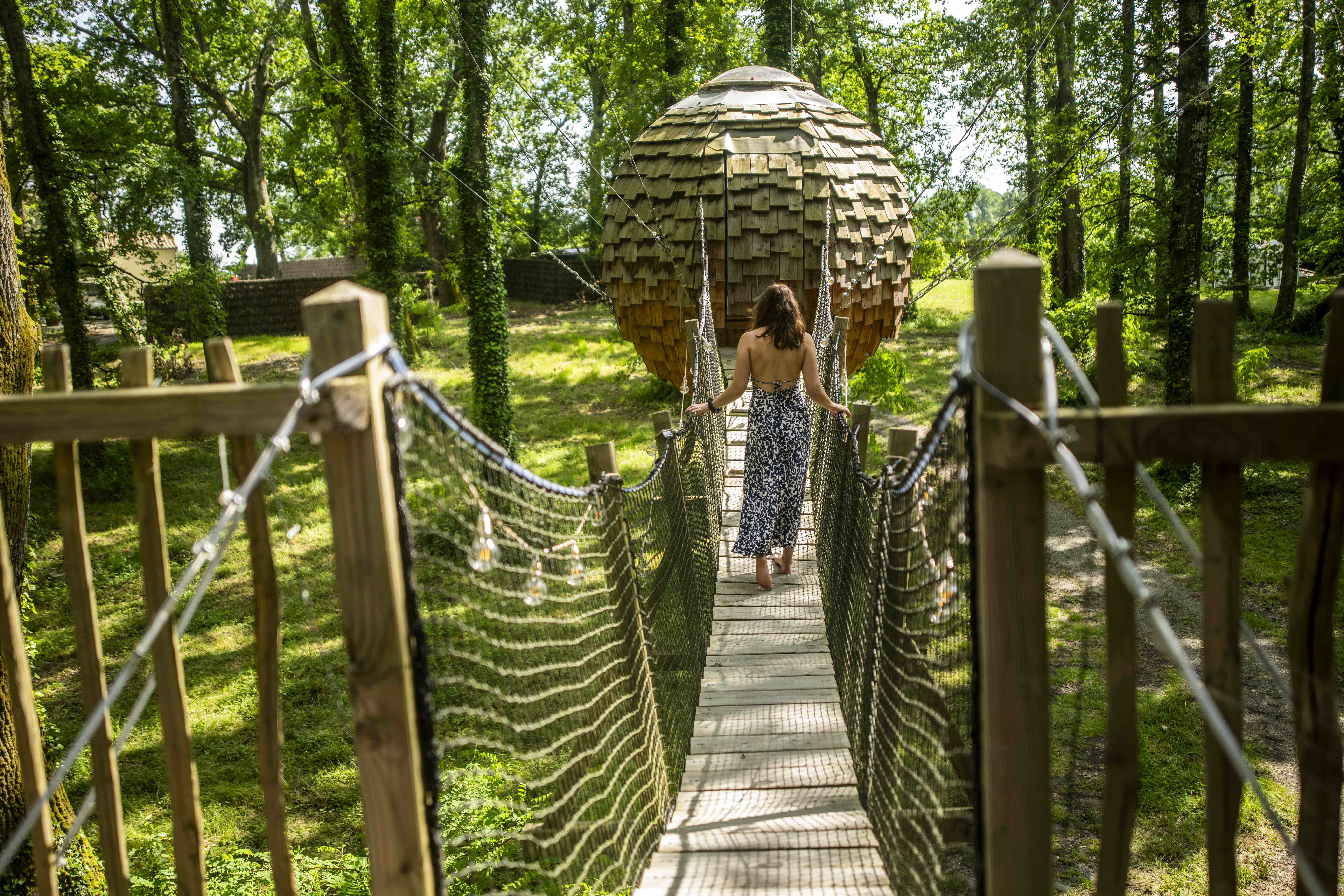 La Cabane Nid'Amour & Spa : une évasion dans les arbres à Martillac — espace de vie