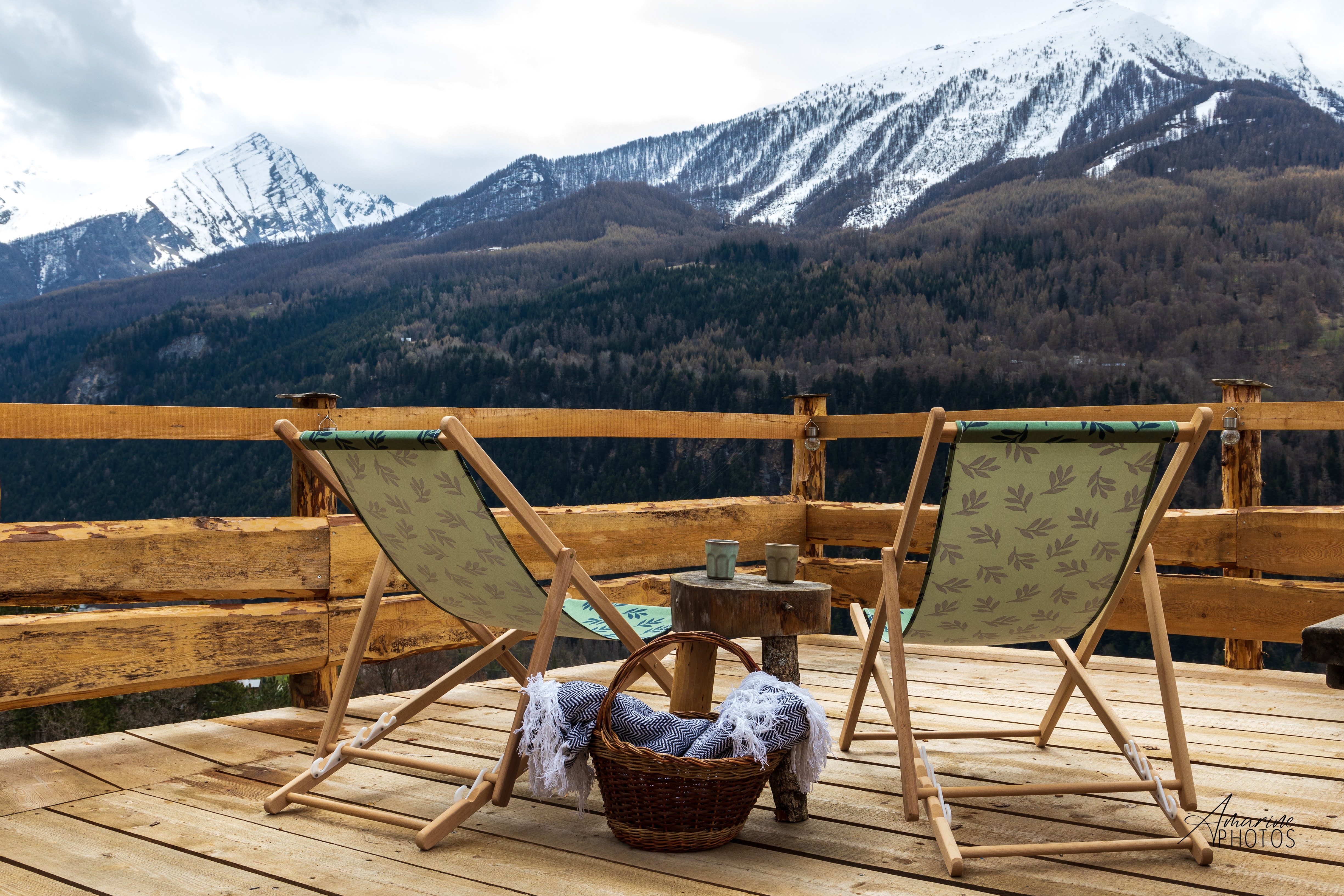 Chalet des Babous : un refuge romantique en pleine nature à Orcières — chambre