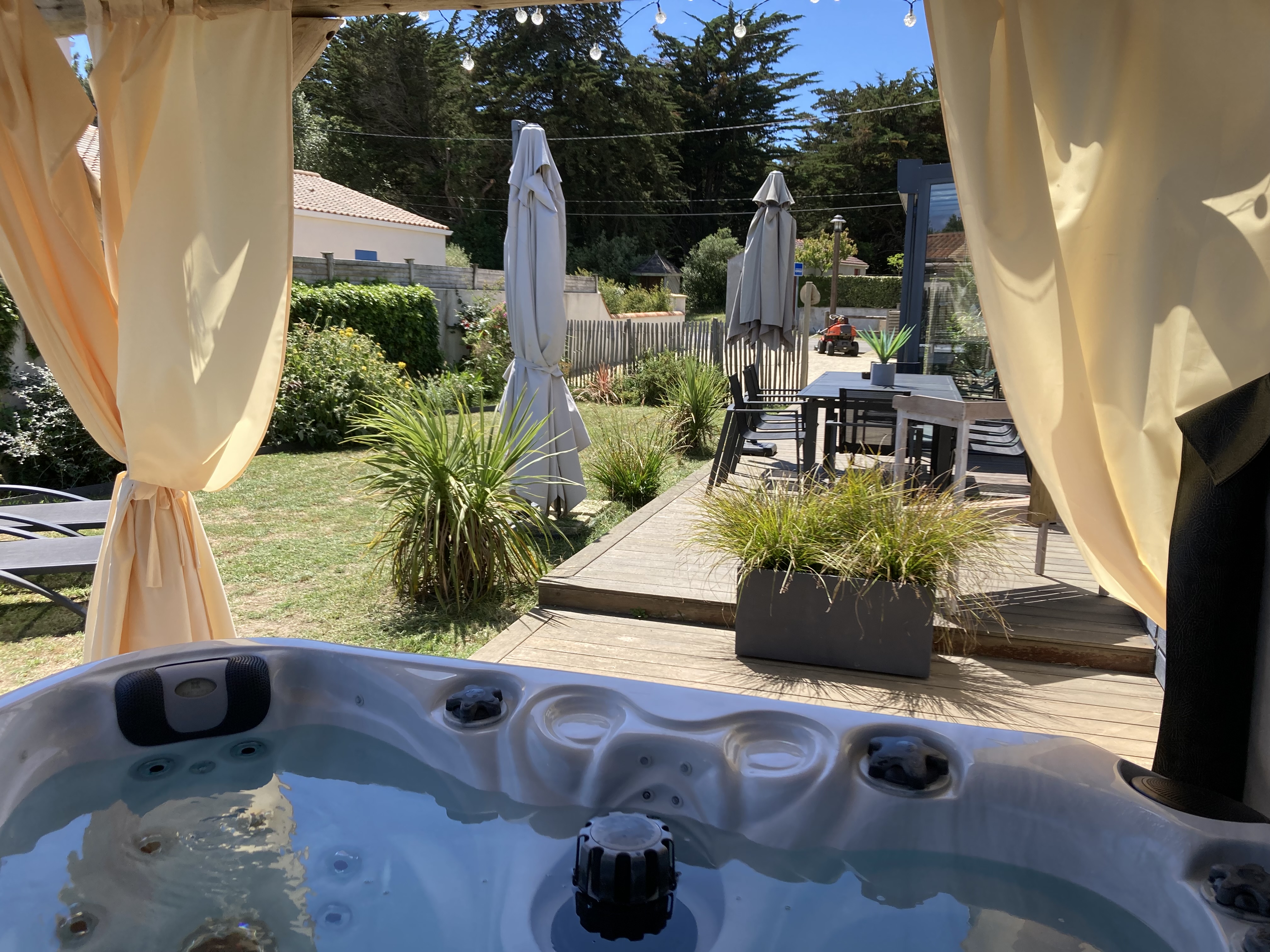 Villa litoré Oya — Ecolodge avec spa à Vendée à La Roche-sur-Yon — vue intérieure
